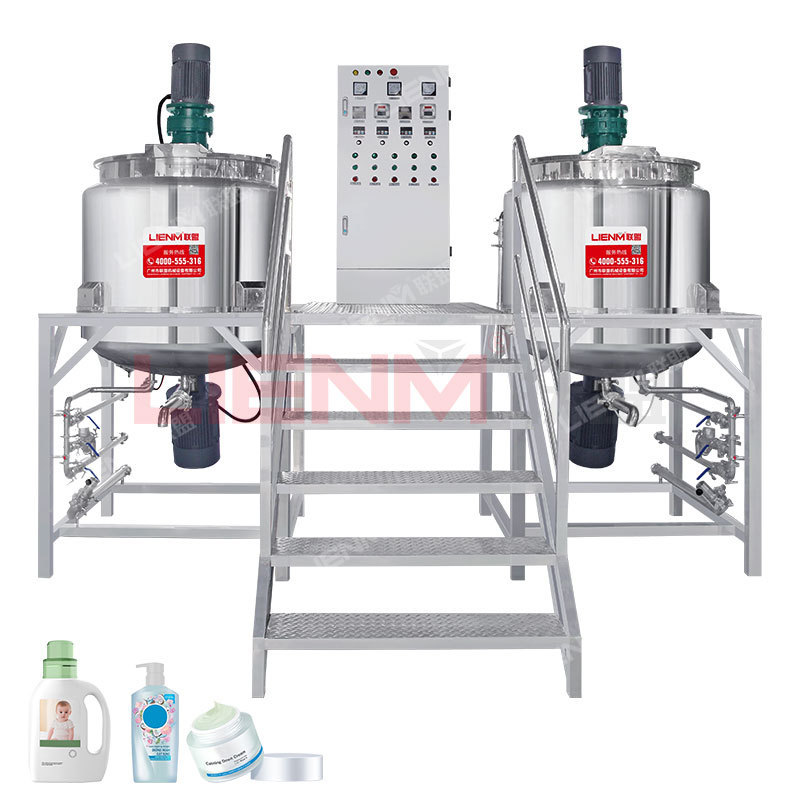 LIENM Chemical Liquid Mixing Machine Facility For Liquid Detergent Shampoo Automatic Liquid Fertilizer Mixing Machine