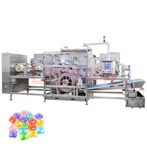 Laundry Beads Filling Packing Machine Detergent Pods Washing Ball Filler Laundry Gel Pods Making Machine