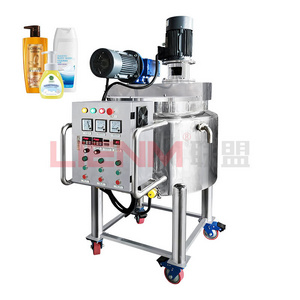 High Efficiency Mixing Machine For Liquid Soap Shampoo Electric Steam Heating Liquid Detergent Body Cream Mixing Machine