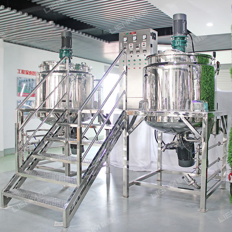 Customize Liquid Mixer Machine Shampoo Detergent Making Machine 500L 1000L Liquid Soap Mixing Machine