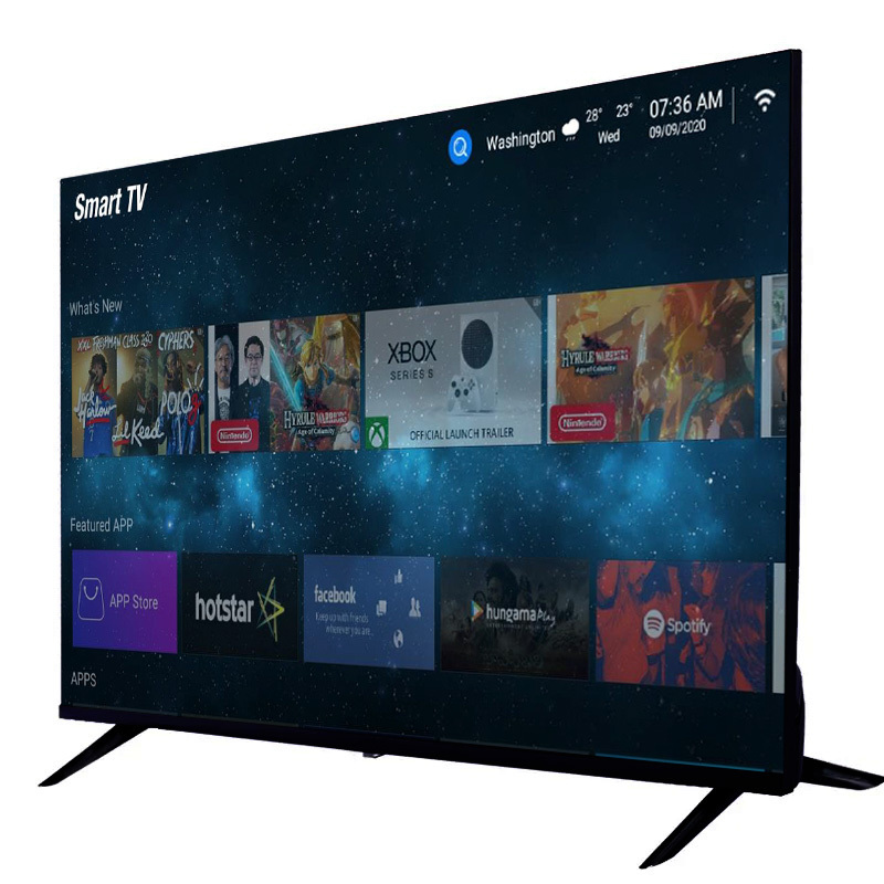 Hot Sale  Factory tv smart 65 inch with Android TV ,Webos,Vidaa Solution Television 4K 2K