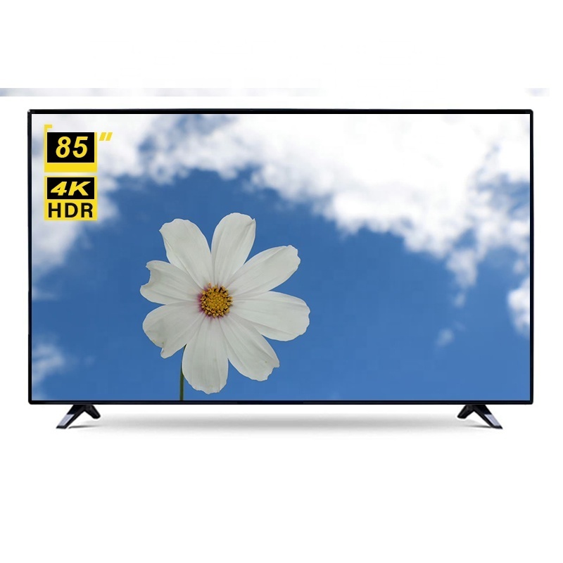 Manufacturer OEM 85 Inch Smart TV Ultra HD TV 85 90 100  Inches LED 4K Television with Large Screen Flat Screen TV