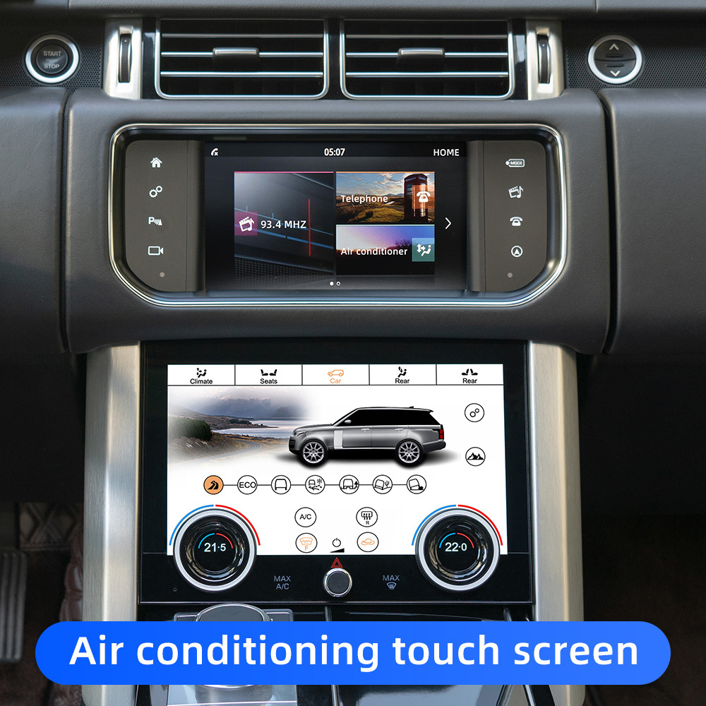 LCD Touch Screen Air Conditioning Climate Control AC Panel for Land Rover Range Rover Sport, Car AC Touchscreen Plug and Play