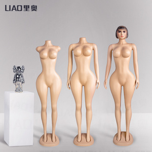 Factory new Plus-size big bust big ass women mannequin with head cheap plastic female mannequin Full body