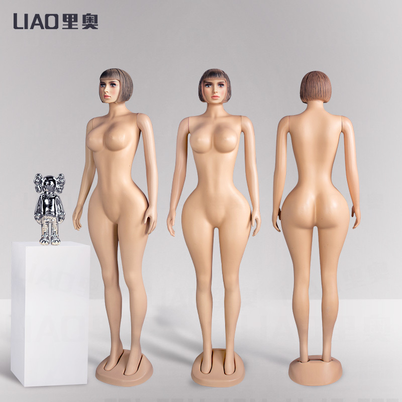 Factory new Plus-size big bust big ass women mannequin with head cheap plastic female mannequin Full body