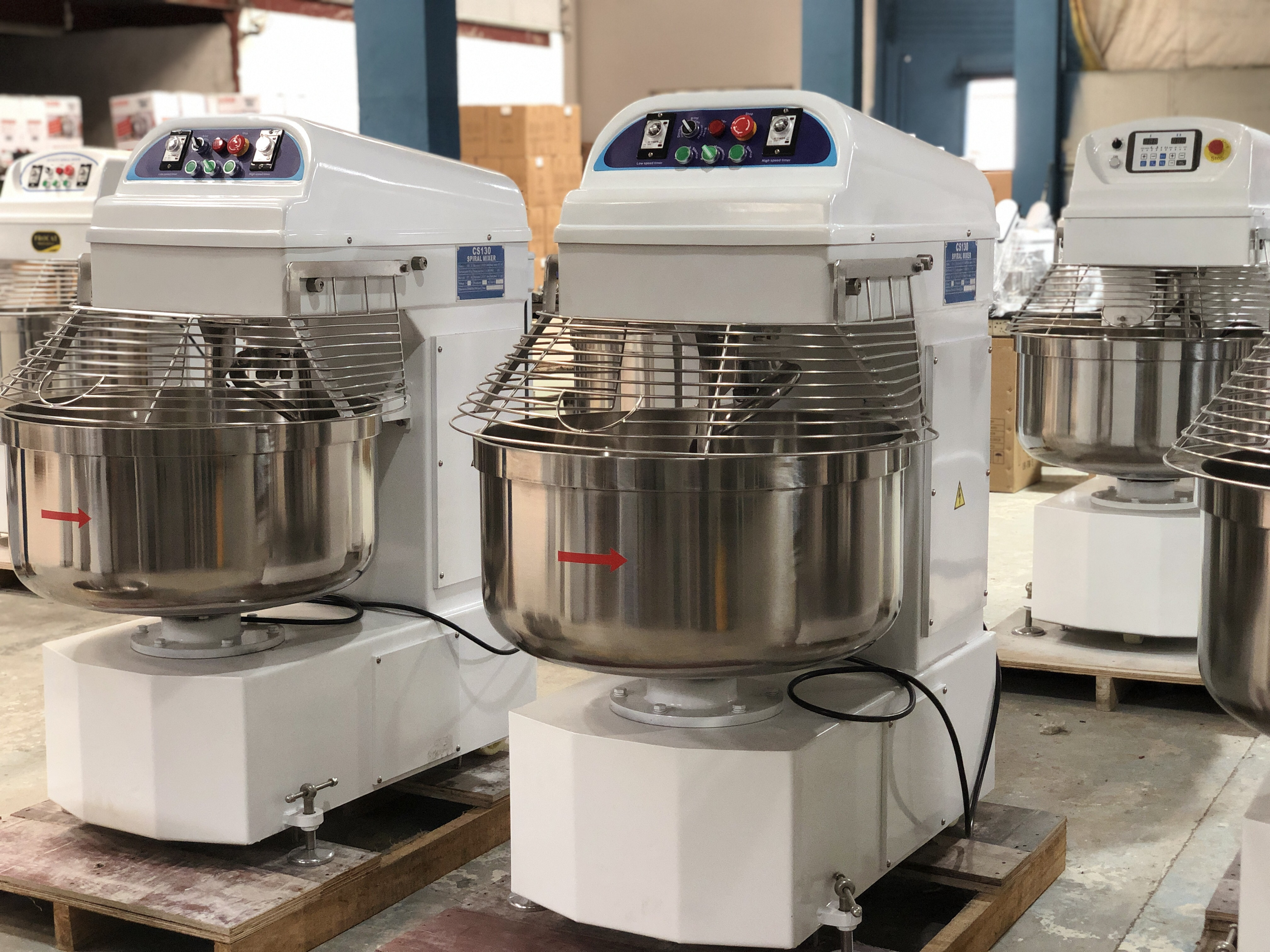 wholesale price bread dough mixer machine 3/5/8/12/16/20/25/50/75/100kg spiral mixer kneading machine bread dough mixer