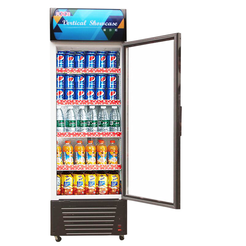 Wholesale Glass Door Cola beverage beer Pepsi display Fridge