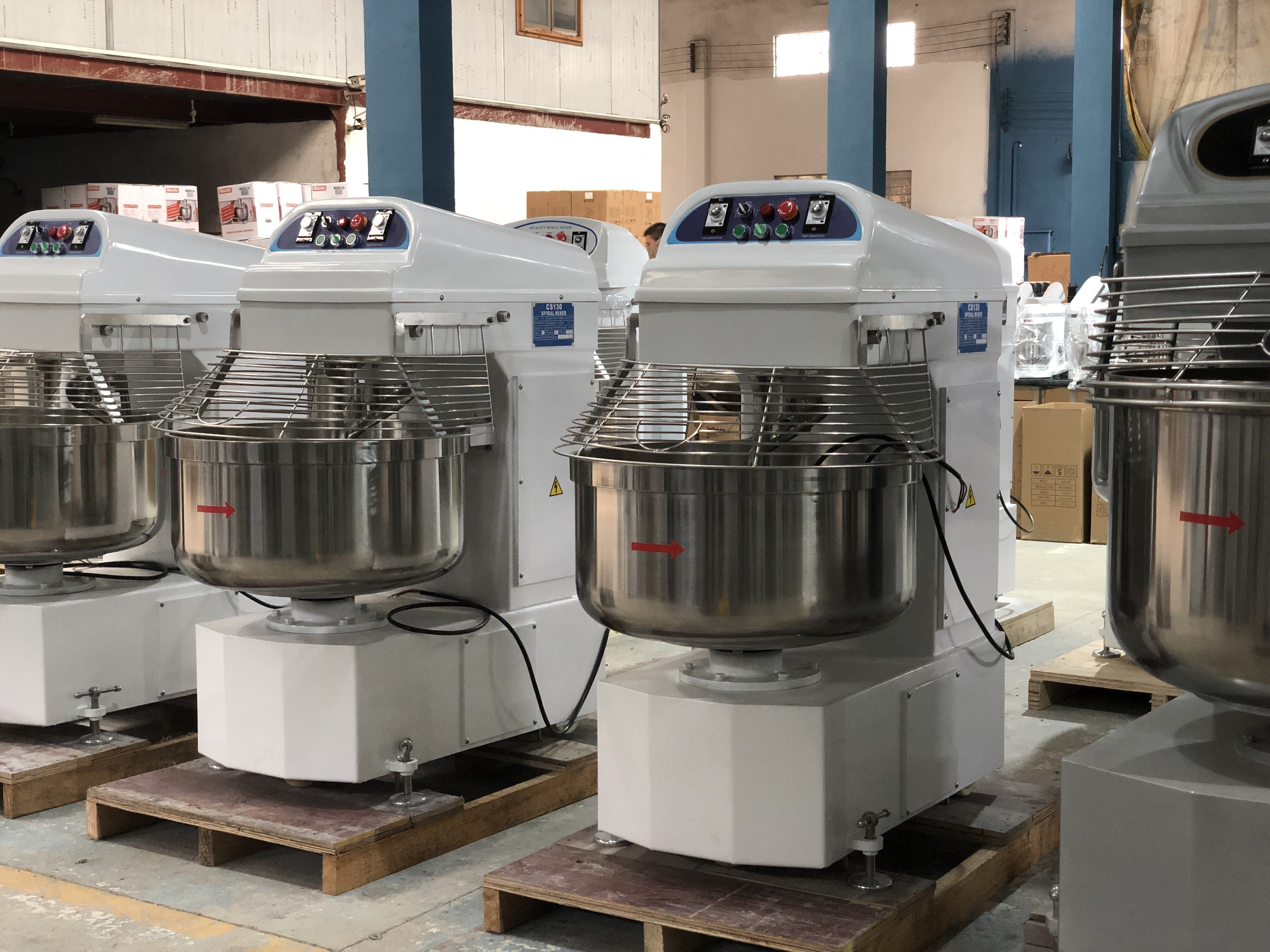 wholesale price bread dough mixer machine 3/5/8/12/16/20/25/50/75/100kg spiral mixer kneading machine bread dough mixer