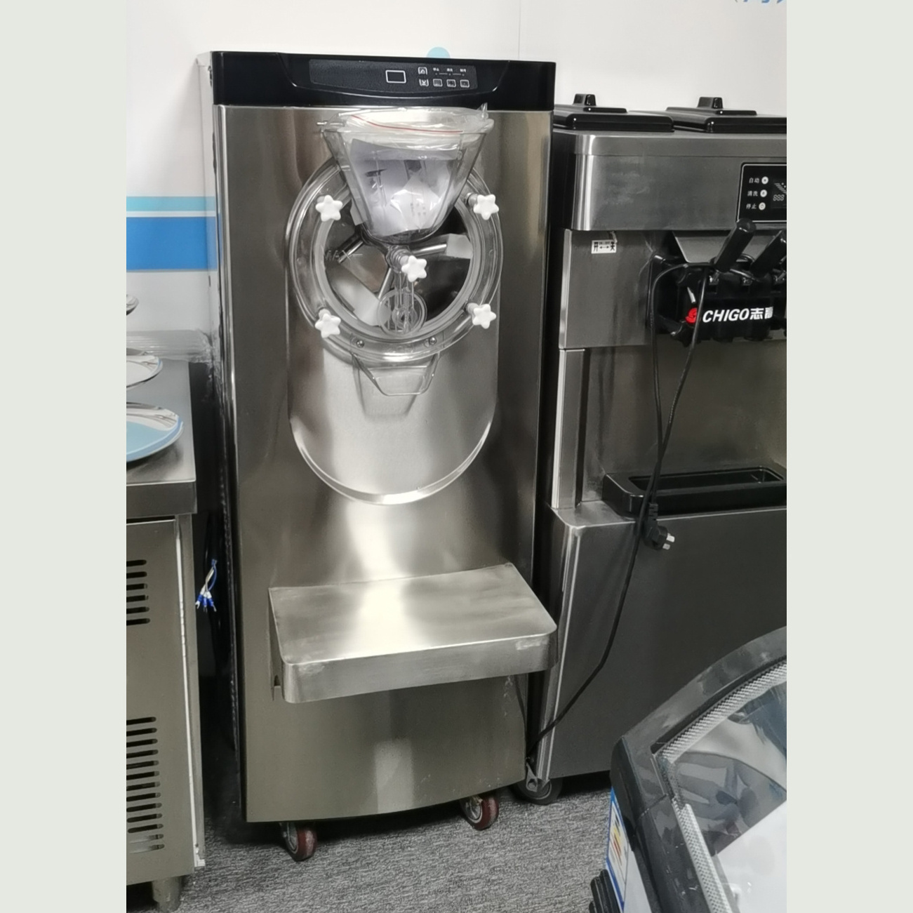 commercial hard ice cream machine italian gelato hard ice cream machine