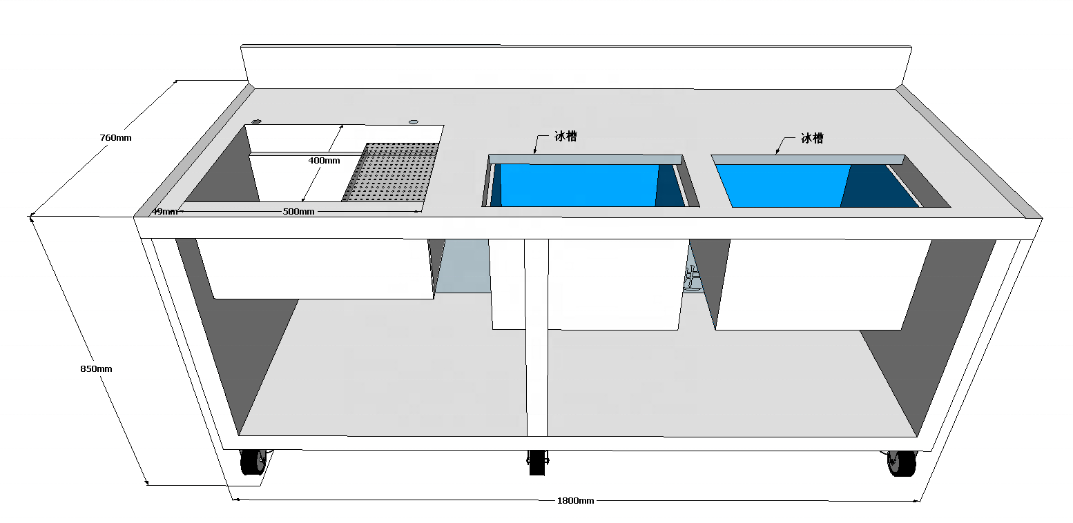 All Set Bubble Tea Equipment Bar Milk Tea Counter for Bubble Tea Shop restaurant bar counter design