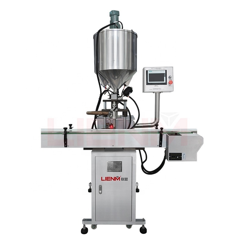 Factory High Viscosity Paste Filling Machine Constant Temperature Filler Hair Wax Stick Hopper Ointment Oil Filling Machine 45L