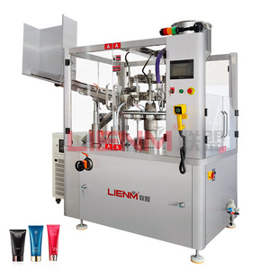 Automatic Soft Tube Filling Machine Cosmetic Cream Toothpaste Ointment Plastic Aluminum Tube Filling and Sealing Machine