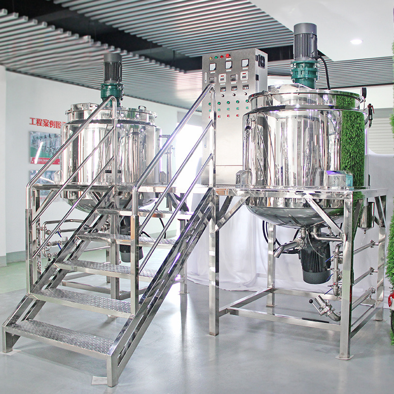 Cosmetics Production Equipment 1000-2000l Chemical Pump Powder Detergent Making Machine Cosmetic Mixer Machine