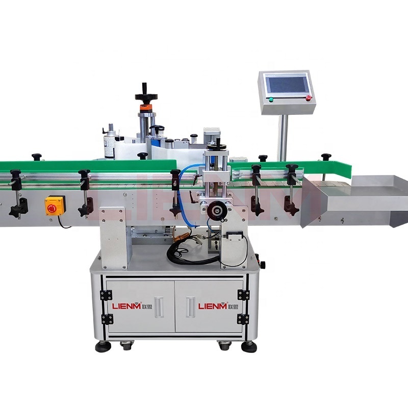 Automatic Flat Single Pvc Opp Bopp Labeling Machine Round Bottles Beer Can Tube Sticker Plastic Bottle Label Printing Machine