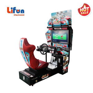 A01 Low Price India Electronic Simulator Outrun Video Coin Operated Car Racing Arcade Game Machine For Game Center