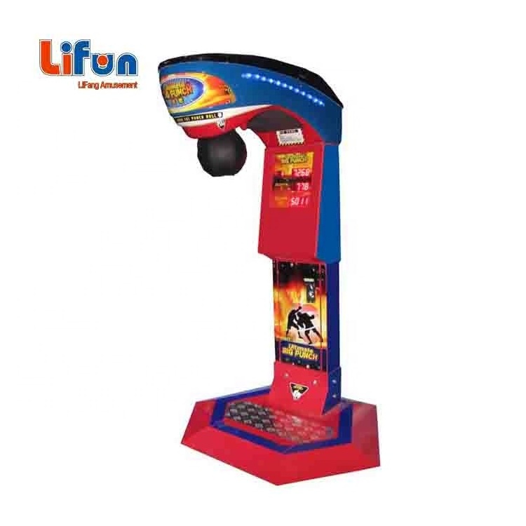 Coin Operated Prize Redemption Machine Boxing Arcade Game Machine/Punch Boxing Machine For Sale