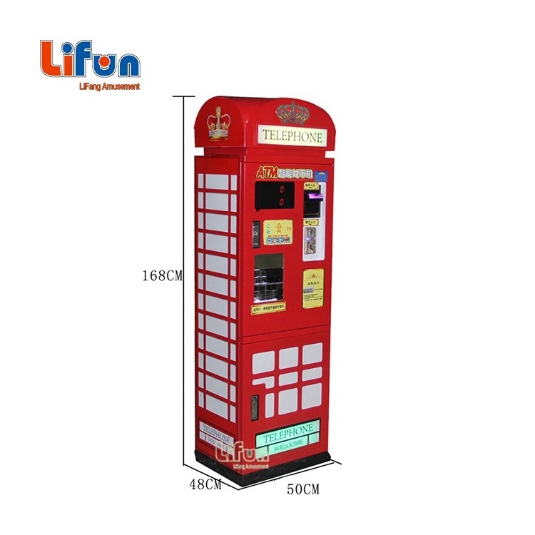 Factory Wholesale Multipurpose Token Dispenser Arcade ATM Bank Coin Exchange Machine For Laundry Machine