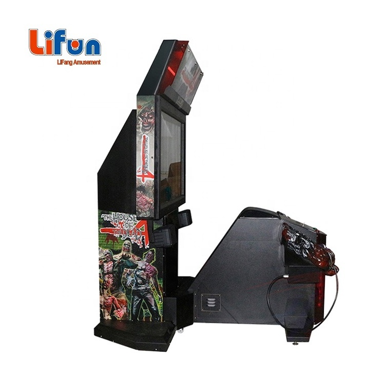 C01 High Quality Amusement Zone Video Gun Sminulator Coin Operated House Of The Dead 4 Arcade Shooting Game Machine