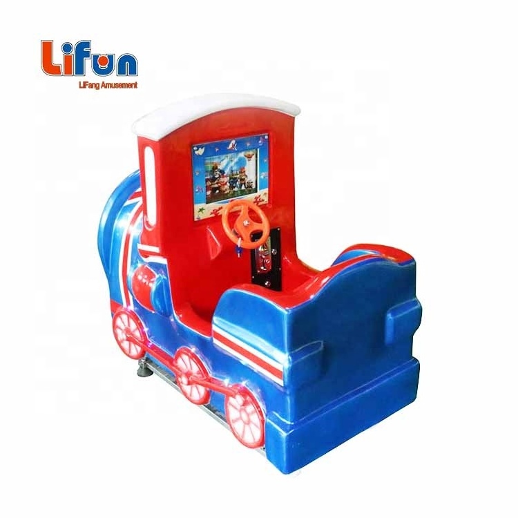 Factory Wholesale Coin Operated Kiddie Amusement Park Train Rides for Children for Sale