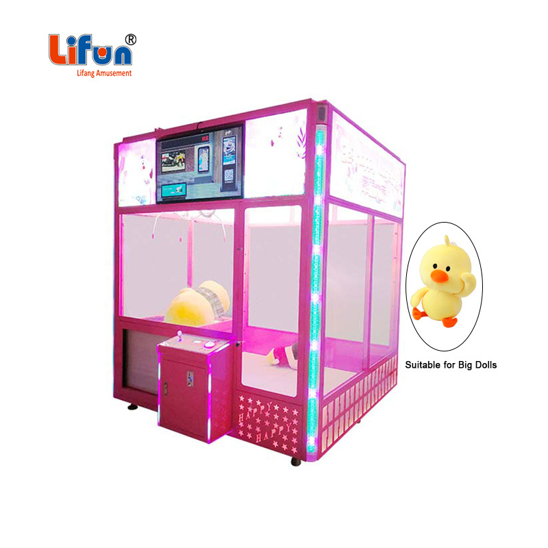 Shopping Mall big Giant Claw machine Arcade Toy Catcher Real Human Claw crane game Machine with Bill Acceptor