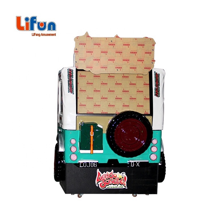 Guangzhou Coin Operated Lets Go Jungle Gun shooting Simulator game Machine 2 players adult kids amusement Arcade Shooting Game