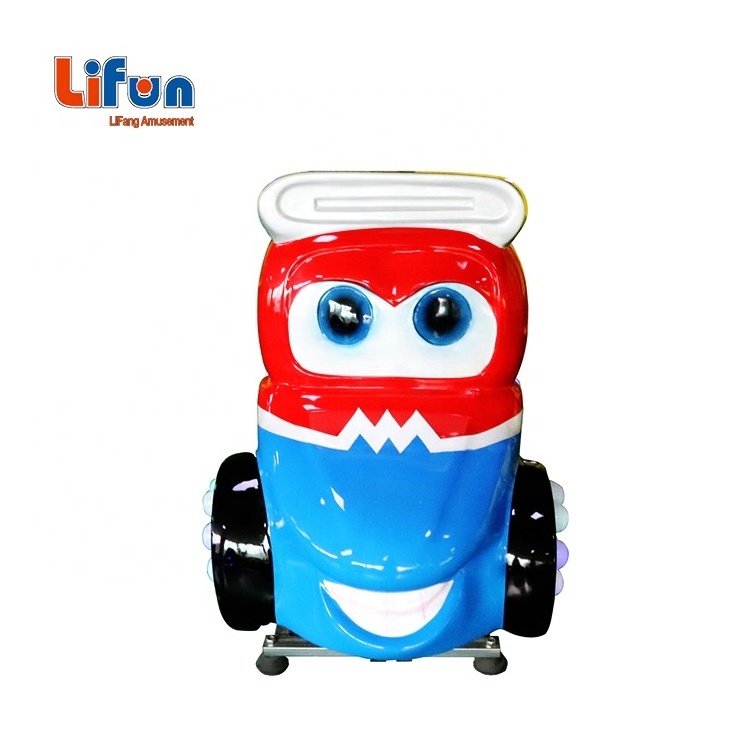 Eco-friendly Coin Operated Baby Car Kiddie Rides Swing Games Video Game Machine For Shopping Mall