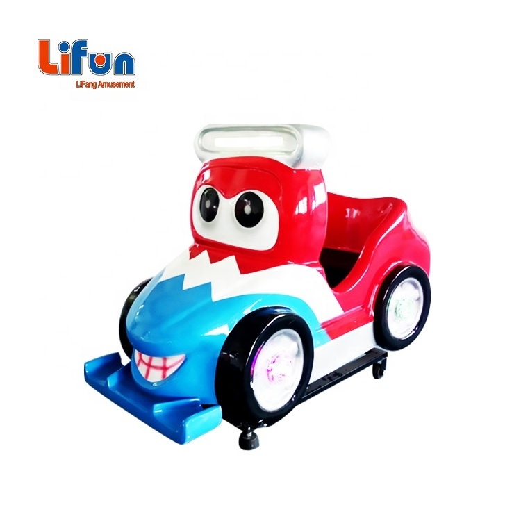 Eco-friendly Coin Operated Baby Car Kiddie Rides Swing Games Video Game Machine For Shopping Mall