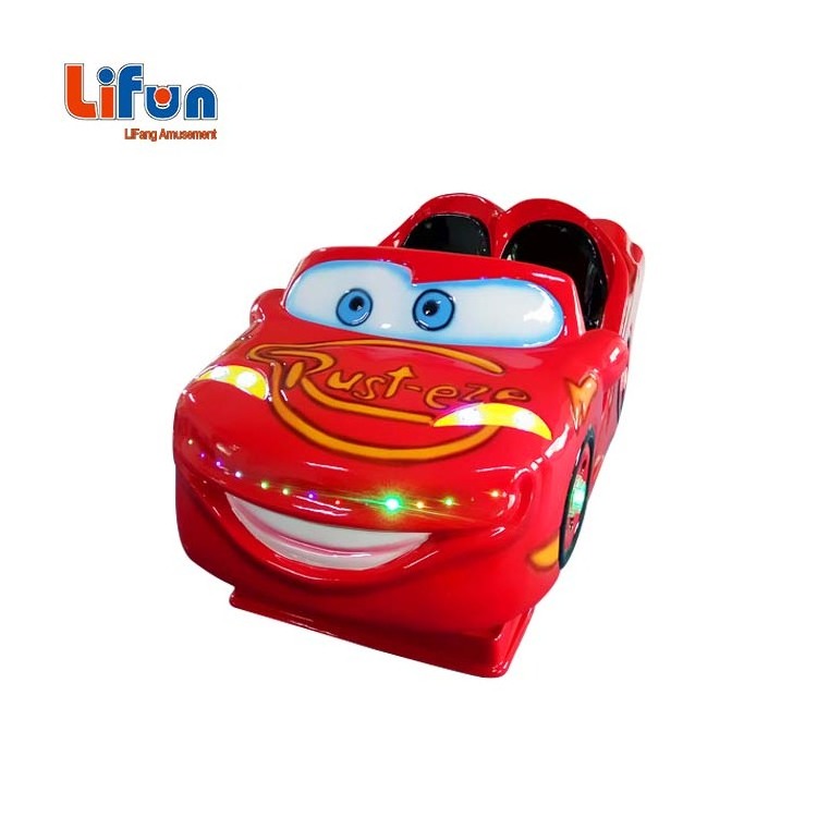 Fiberglass Coin Operated Electric Amusement Park Car Kiddie Rides