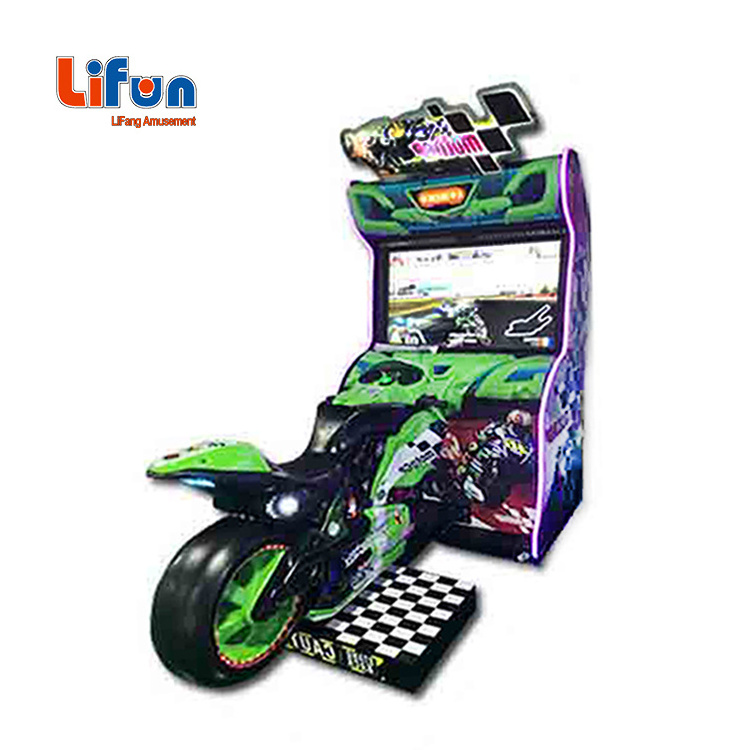 coin operated GP simulator arcade race auto game machine 2 players GP Moto malaysia arcade racing car game machine