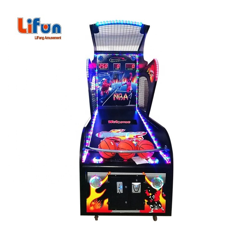 G01 Adult Indoor Electronic Coin Operated Skill Shooting Crazy Hoop Street Basketball Arcade Game Machine For Sale Philippines