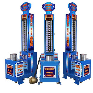 Factory Wholesale Coin Operated King Of Hammer Arcade boxing sport Game Machine adult Big Punch Boxing Game Machine For Sale