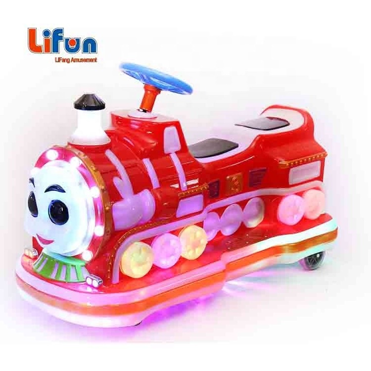 Indoor And Outdoor Amusement Park Rides Kiddie Electric Battery Powered Kids Ride On Train For Sale