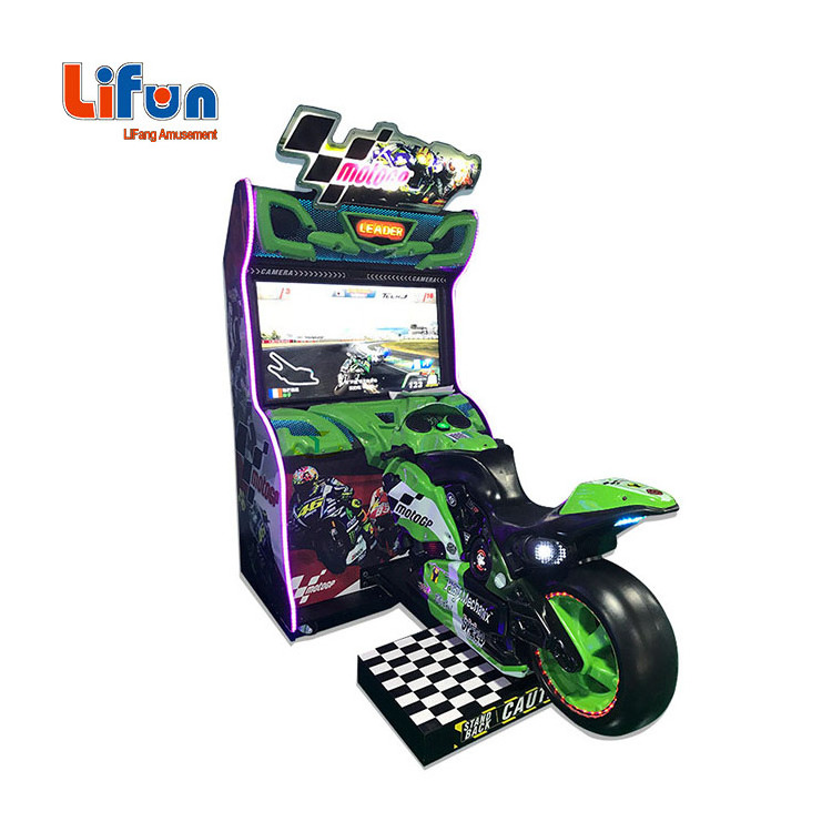 coin operated GP simulator arcade race auto game machine 2 players GP Moto malaysia arcade racing car game machine