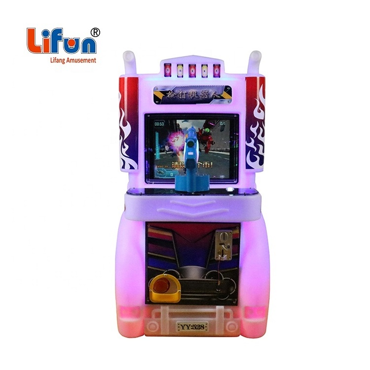 Prize Redemption Kids Coin Operated Game Arcade Games Machines Shooting Simulator Shooting Game For Children