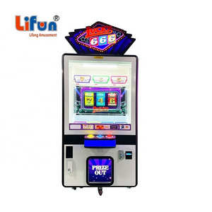 2023 Factory Direct Sale Indoor Amusement Center Coin Operated Lucky 666 Arcade Game Machine Lucky Spin Prize Machine For Sale