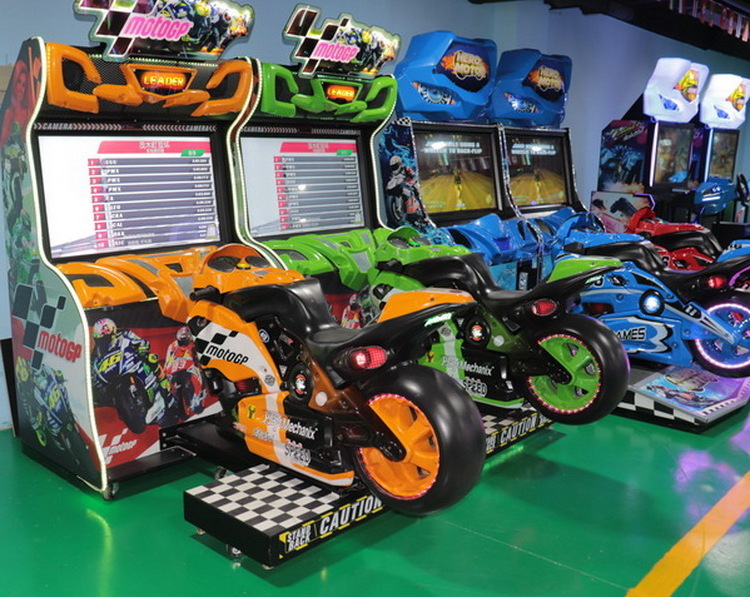 coin operated GP simulator arcade race auto game machine 2 players GP Moto malaysia arcade racing car game machine