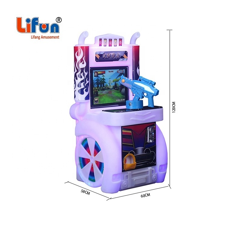 Prize Redemption Kids Coin Operated Game Arcade Games Machines Shooting Simulator Shooting Game For Children