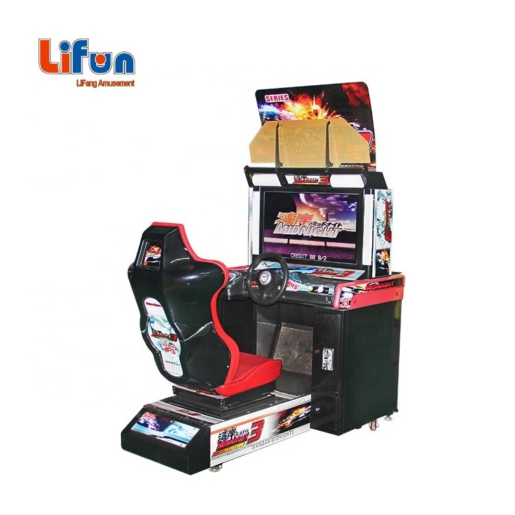 coin operated 3d video car racing driving simulator game machines midnight maximum tune 5 race car game machine for sale