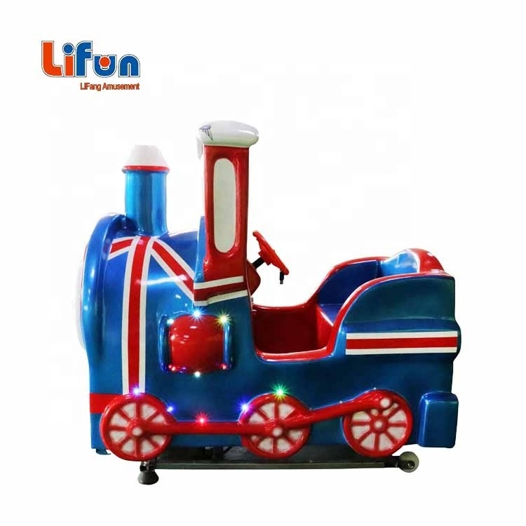 Factory Wholesale Coin Operated Kiddie Amusement Park Train Rides for Children for Sale