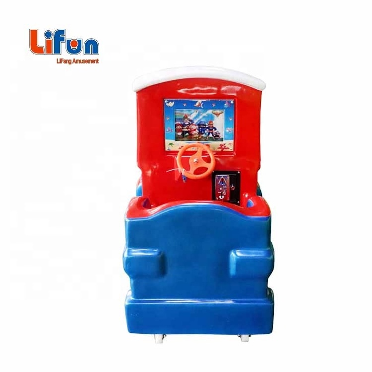 Factory Wholesale Coin Operated Kiddie Amusement Park Train Rides for Children for Sale