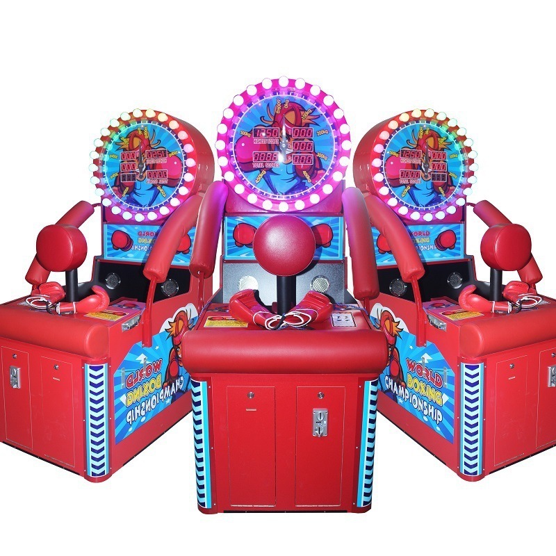 factory cheap indoor adult coin operation ultimate big punch boxing game machine adult electronic boxing machine for sale