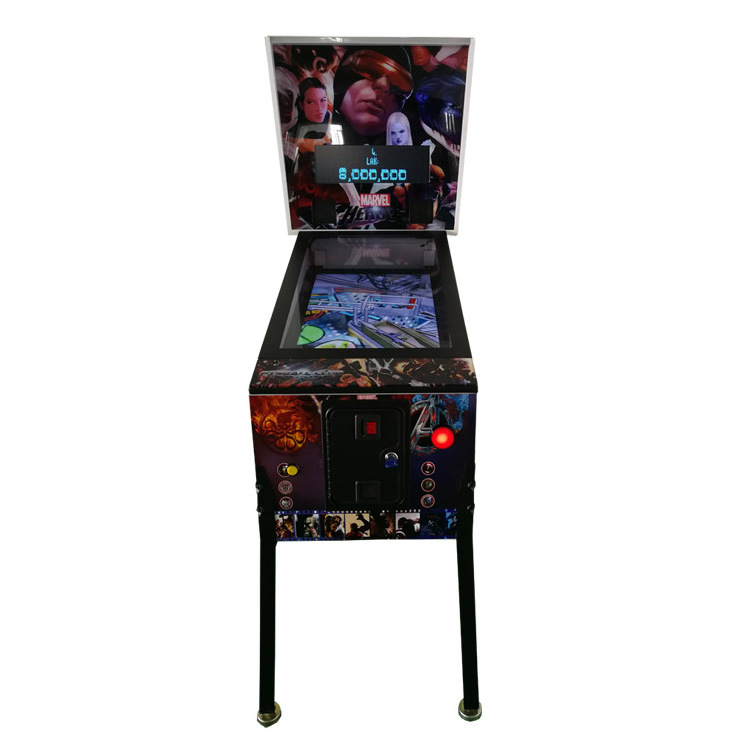 Coin Operated Simulated Virtual Pinball Machine with 2 Screens