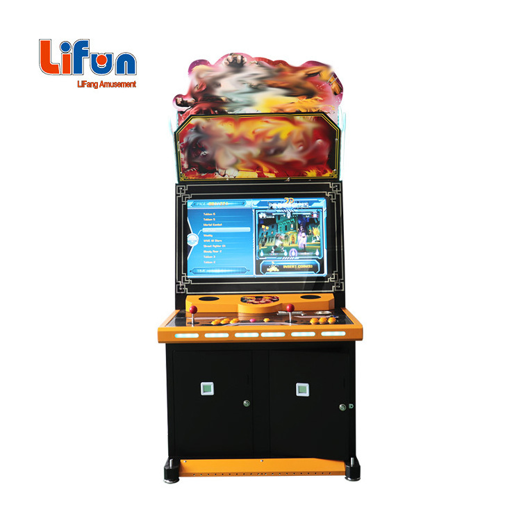 coin operated 32 Inches Arcade Video Games Pandora Box Street Fighter Machine indoor Arcade fighting game machine for sale