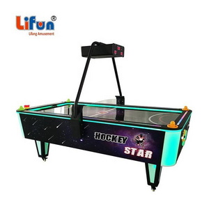 Factory Wholesale Electric Indoor Coin Operated Air Hockey arcade Game Machine 2 players amusement Air Hockey Table for kids