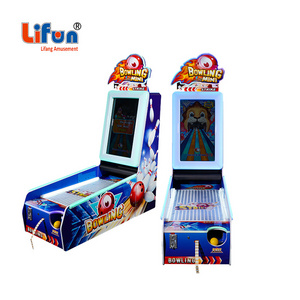 indoor coin operated rolling ball bowling game machine children ticket redemption arcade kids bowling ball skill game machine