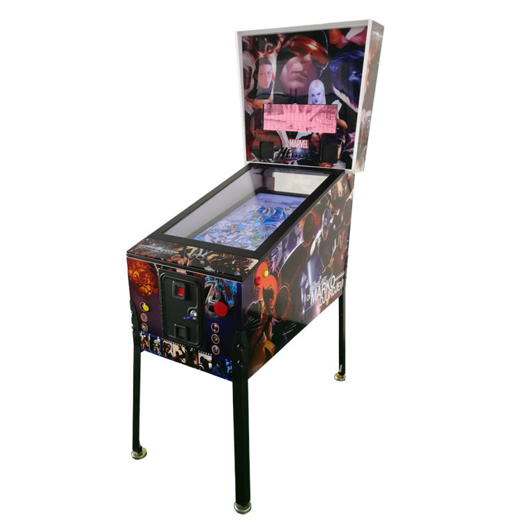 Coin Operated Simulated Virtual Pinball Machine with 2 Screens