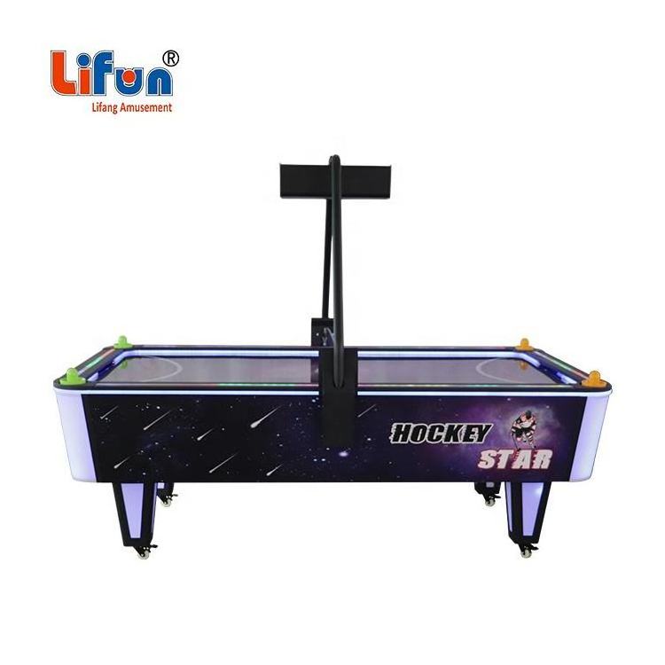 Factory Wholesale Electric Indoor Coin Operated Air Hockey arcade Game Machine 2 players amusement Air Hockey Table for kids