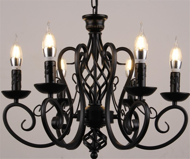 Hot sale high quality modern black chandelier modern kitchen chandelier