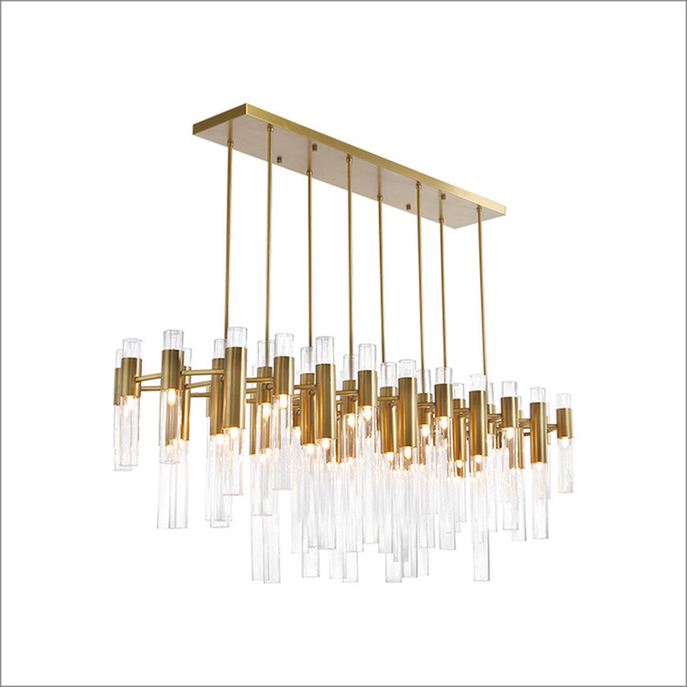 Contemporary Large Decorative Gold Luxury Lighting Fixtures Luxury Pendant Light Gold Led Hanging Light Hotel Chandelier Modern