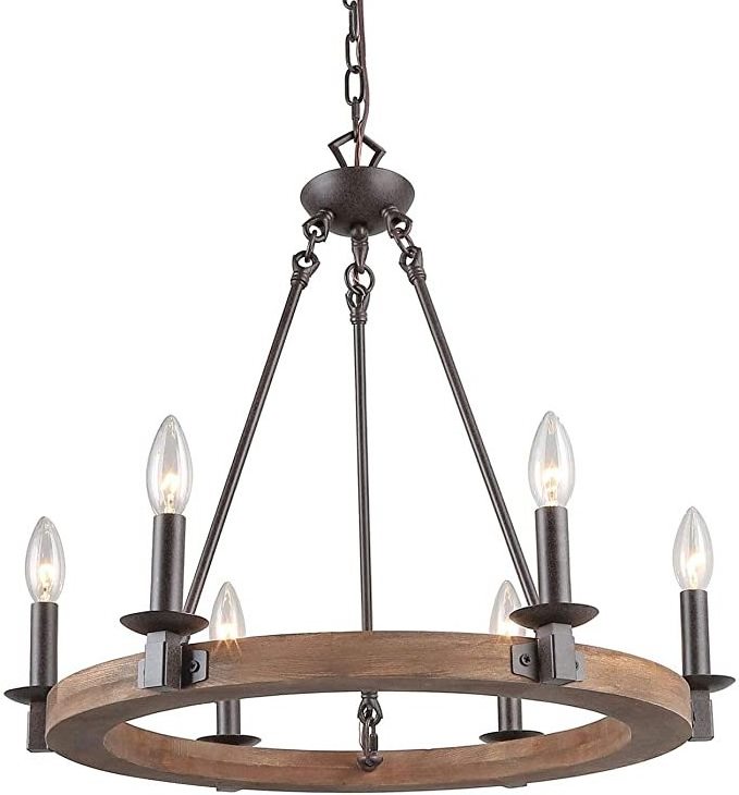 Hot sale dining lighting fixtures rustic farmhouse wagon wheel chandelier